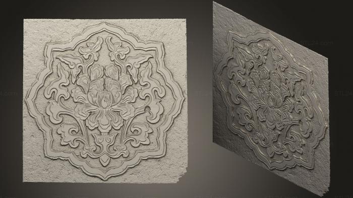 Горельефы и барельефы исторические и религиозные (Скульптура для наружного сканирования, GRLFH_0502) 3D модель для ЧПУ станка